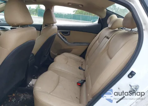 2012 Hyundai Elantra Limited из США, поврежденный, VIN 5NPDH4AE9CH098996